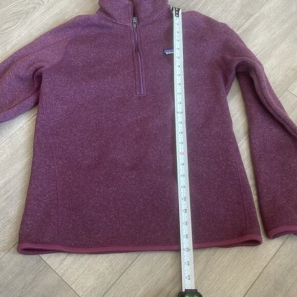 Patagonia Purple Quarter-Zip Fleece woman's Pullover sweater jacket - Picture 7 of 10